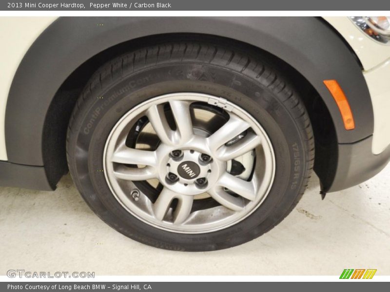Pepper White / Carbon Black 2013 Mini Cooper Hardtop