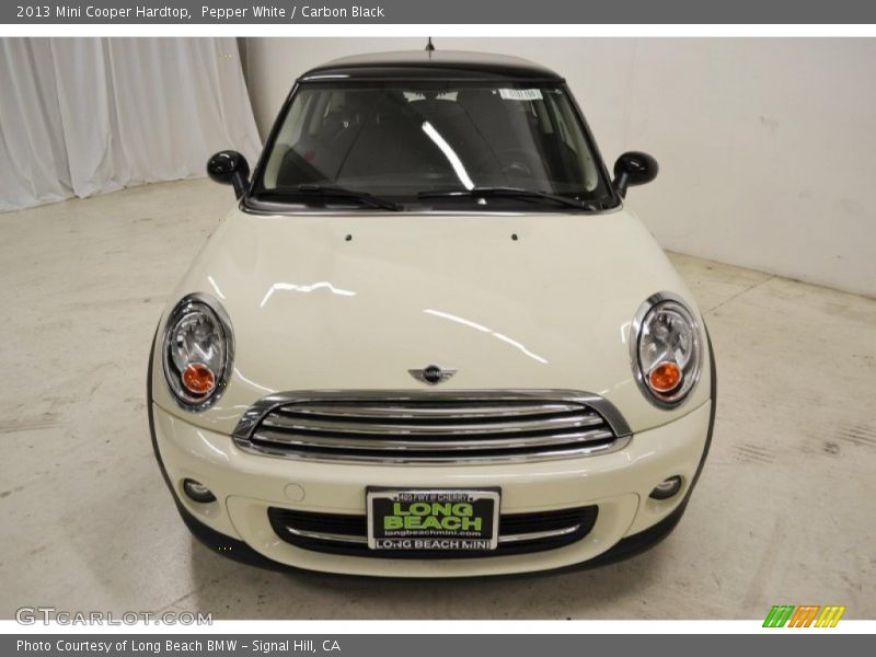 Pepper White / Carbon Black 2013 Mini Cooper Hardtop