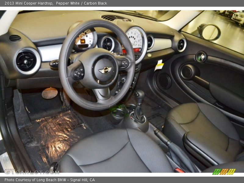 Pepper White / Carbon Black 2013 Mini Cooper Hardtop