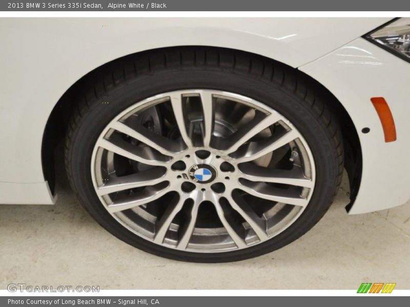 Alpine White / Black 2013 BMW 3 Series 335i Sedan