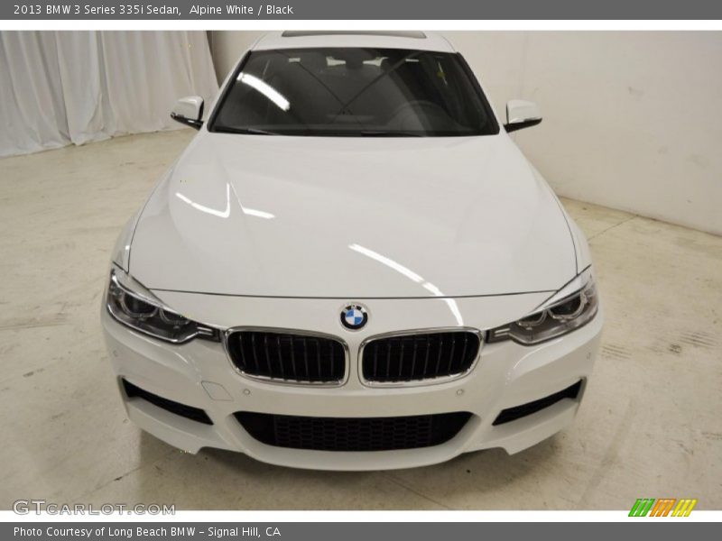 Alpine White / Black 2013 BMW 3 Series 335i Sedan