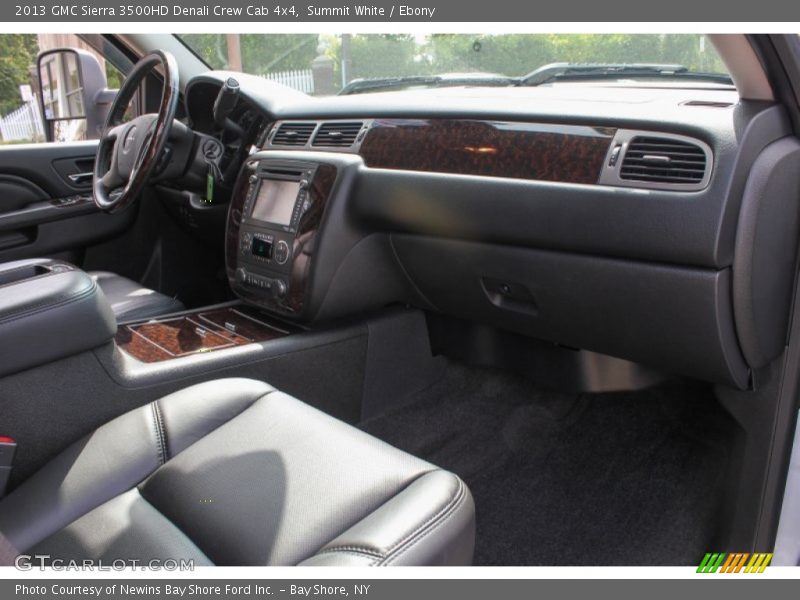 Summit White / Ebony 2013 GMC Sierra 3500HD Denali Crew Cab 4x4