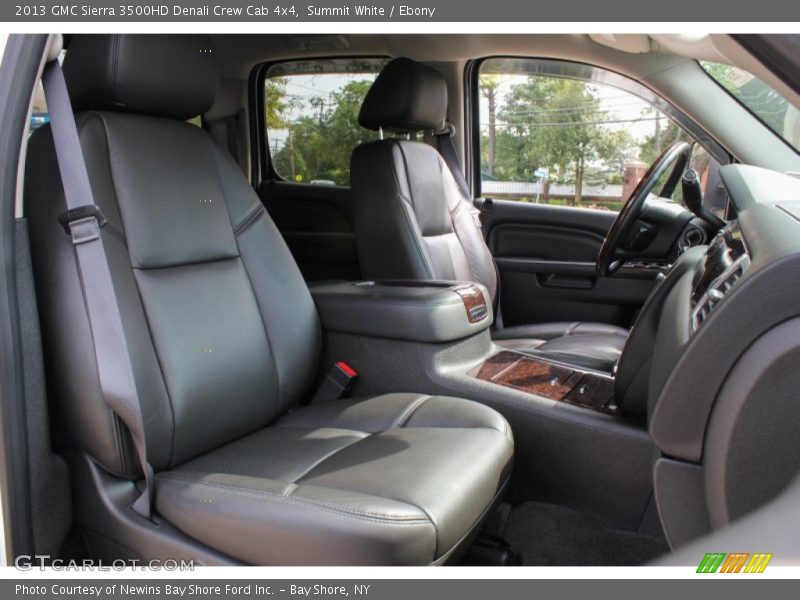 Summit White / Ebony 2013 GMC Sierra 3500HD Denali Crew Cab 4x4