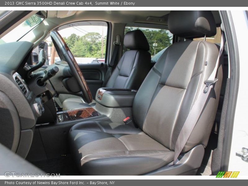 Summit White / Ebony 2013 GMC Sierra 3500HD Denali Crew Cab 4x4
