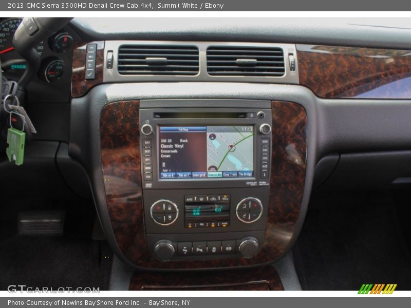 Summit White / Ebony 2013 GMC Sierra 3500HD Denali Crew Cab 4x4