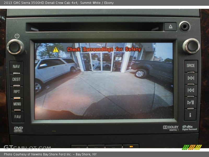 Summit White / Ebony 2013 GMC Sierra 3500HD Denali Crew Cab 4x4
