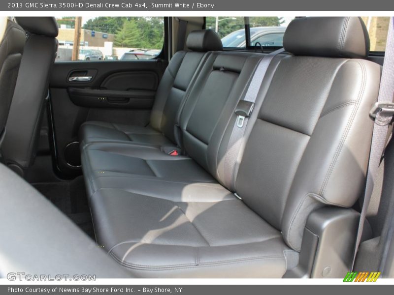 Summit White / Ebony 2013 GMC Sierra 3500HD Denali Crew Cab 4x4
