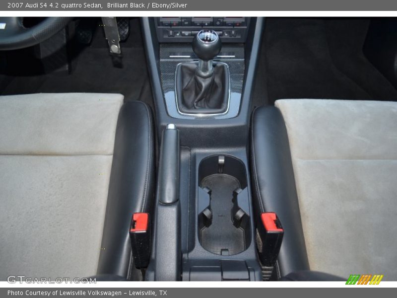 Brilliant Black / Ebony/Silver 2007 Audi S4 4.2 quattro Sedan