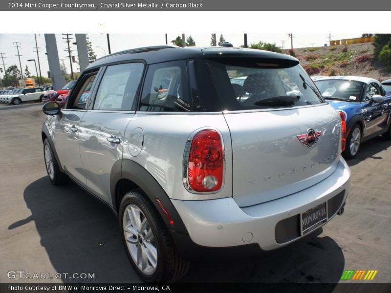 Crystal Silver Metallic / Carbon Black 2014 Mini Cooper Countryman