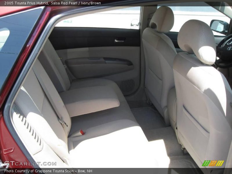 Salsa Red Pearl / Ivory/Brown 2005 Toyota Prius Hybrid