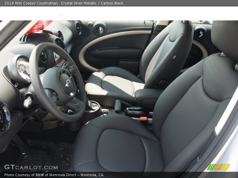 Crystal Silver Metallic / Carbon Black 2014 Mini Cooper Countryman