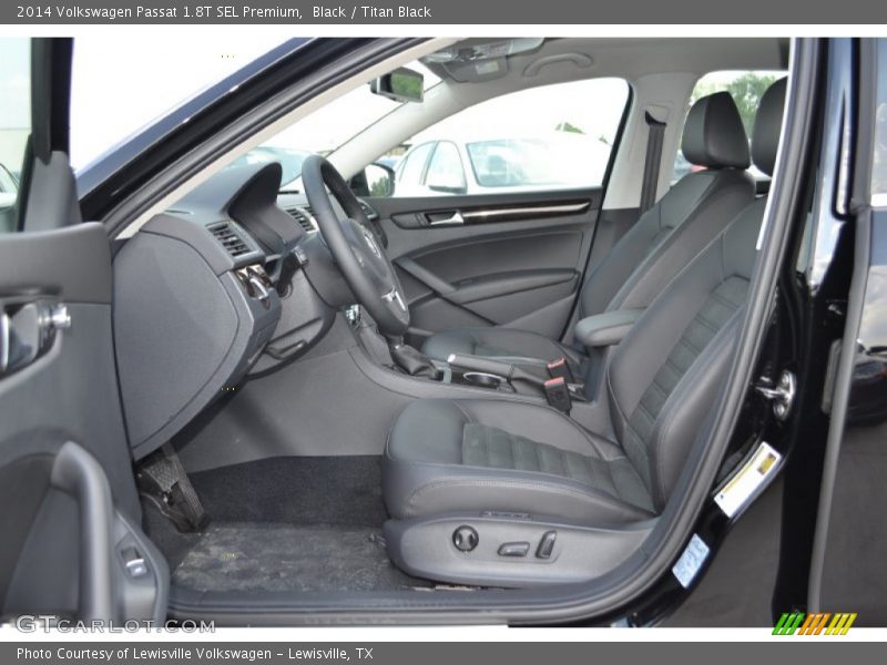  2014 Passat 1.8T SEL Premium Titan Black Interior