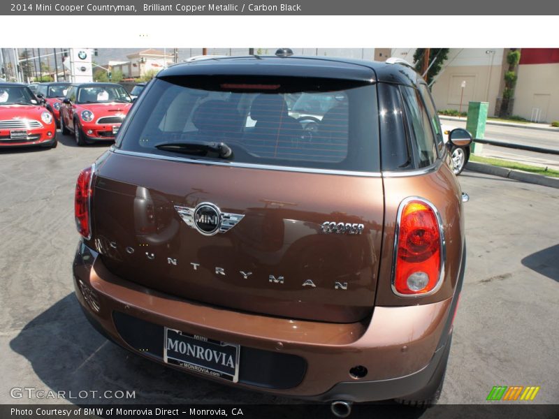 Brilliant Copper Metallic / Carbon Black 2014 Mini Cooper Countryman
