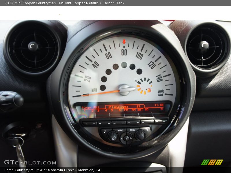 Brilliant Copper Metallic / Carbon Black 2014 Mini Cooper Countryman