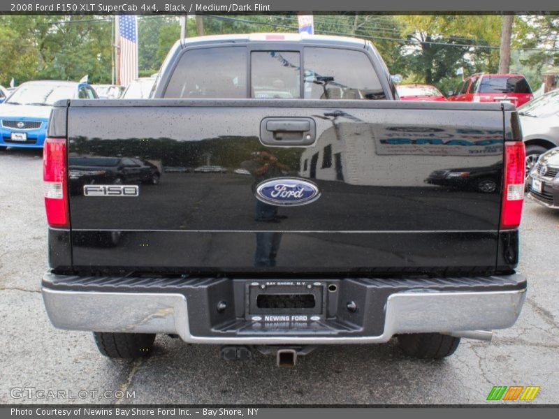 Black / Medium/Dark Flint 2008 Ford F150 XLT SuperCab 4x4