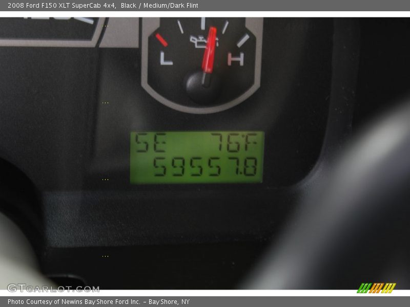 Black / Medium/Dark Flint 2008 Ford F150 XLT SuperCab 4x4