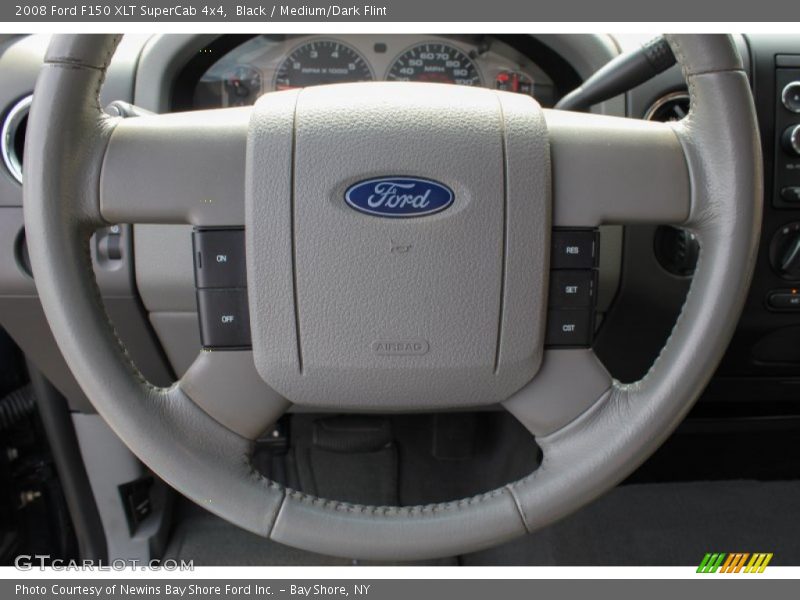 Black / Medium/Dark Flint 2008 Ford F150 XLT SuperCab 4x4