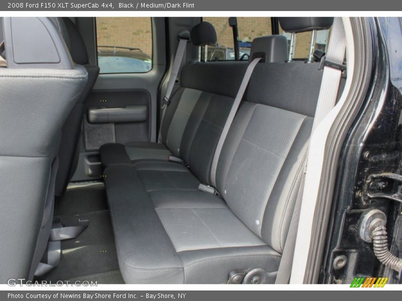 Black / Medium/Dark Flint 2008 Ford F150 XLT SuperCab 4x4