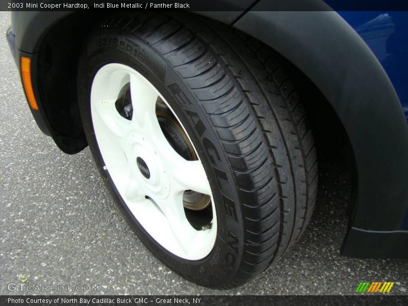 Indi Blue Metallic / Panther Black 2003 Mini Cooper Hardtop