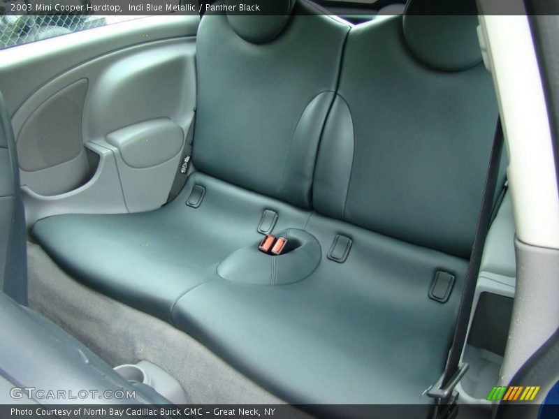 Indi Blue Metallic / Panther Black 2003 Mini Cooper Hardtop