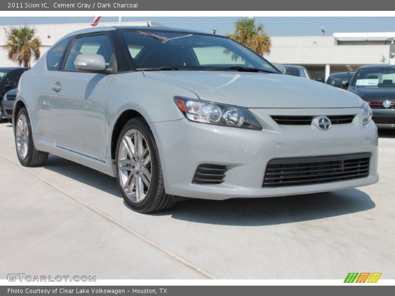 Cement Gray / Dark Charcoal 2011 Scion tC