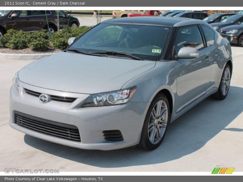 Cement Gray / Dark Charcoal 2011 Scion tC