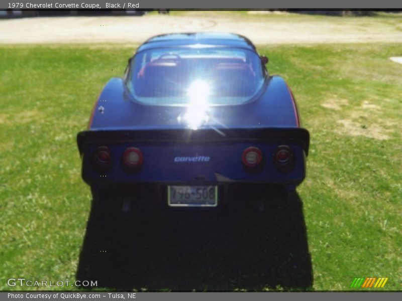 Black / Red 1979 Chevrolet Corvette Coupe