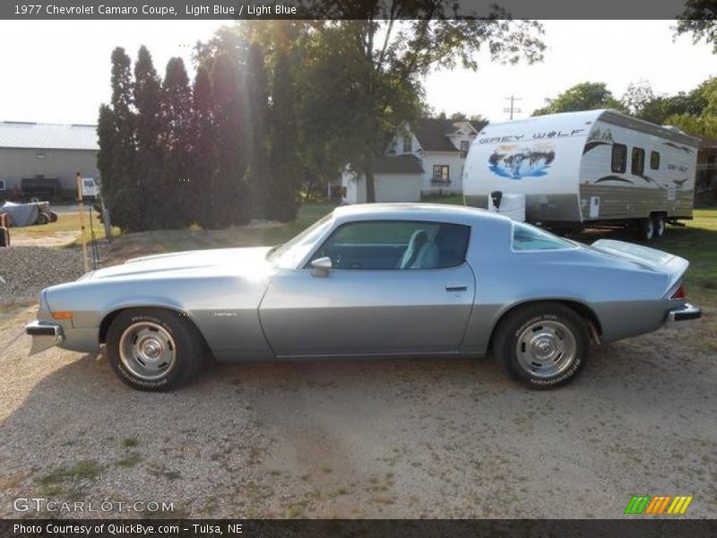  1977 Camaro Coupe Light Blue