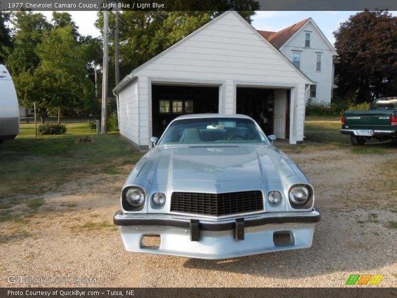 Light Blue / Light Blue 1977 Chevrolet Camaro Coupe