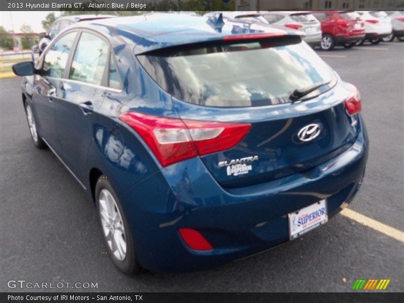 Atlantic Blue / Beige 2013 Hyundai Elantra GT