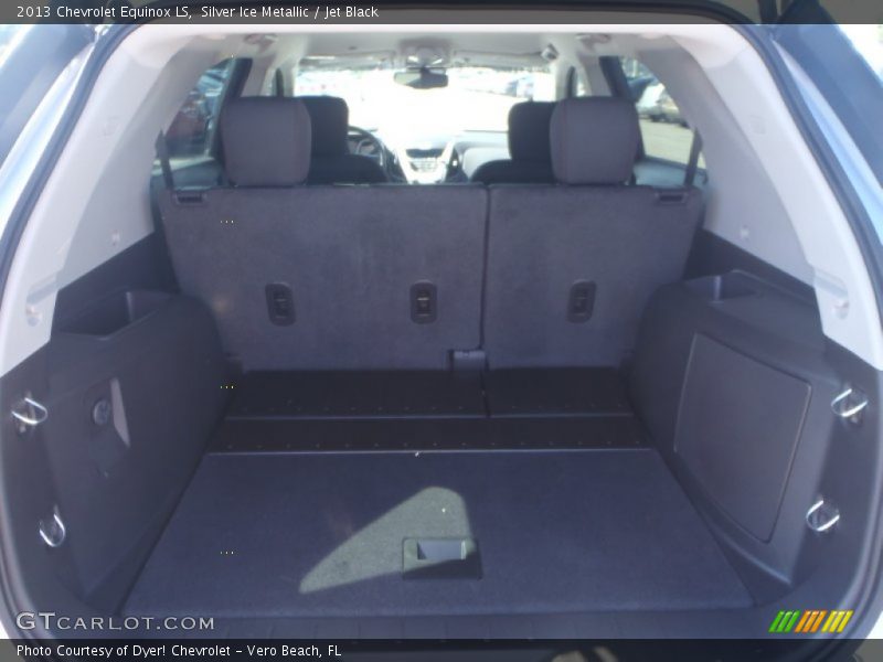 Silver Ice Metallic / Jet Black 2013 Chevrolet Equinox LS