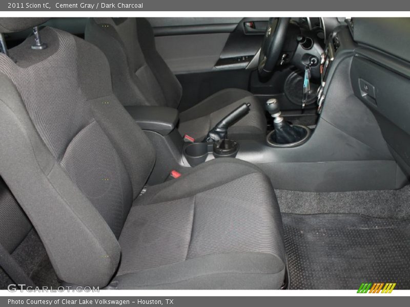 Cement Gray / Dark Charcoal 2011 Scion tC