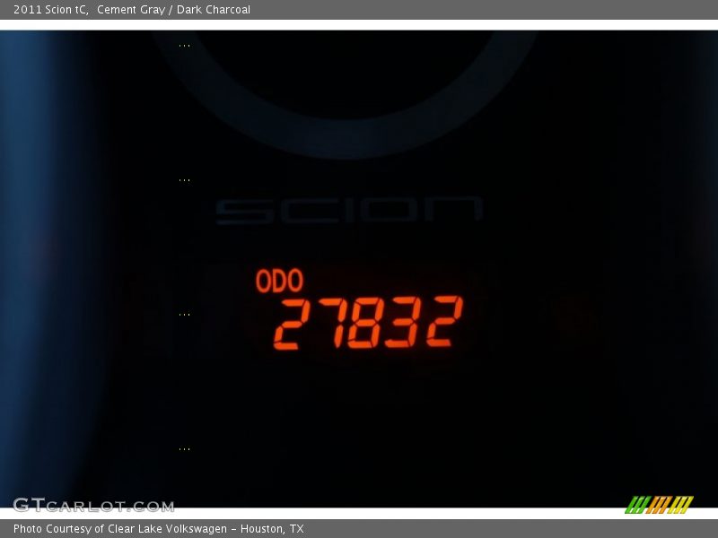 Cement Gray / Dark Charcoal 2011 Scion tC