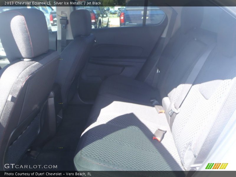 Silver Ice Metallic / Jet Black 2013 Chevrolet Equinox LS