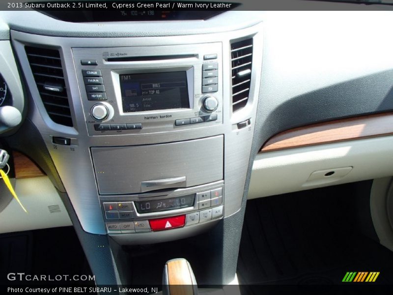 Cypress Green Pearl / Warm Ivory Leather 2013 Subaru Outback 2.5i Limited