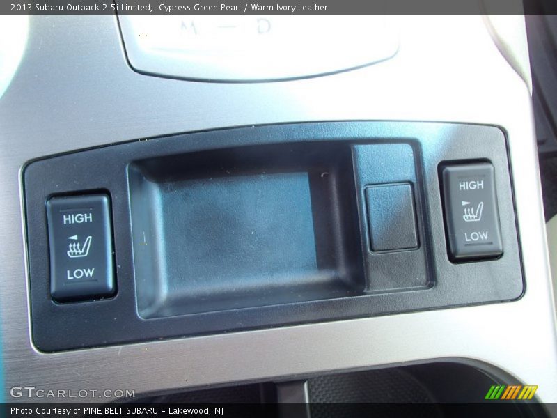 Cypress Green Pearl / Warm Ivory Leather 2013 Subaru Outback 2.5i Limited
