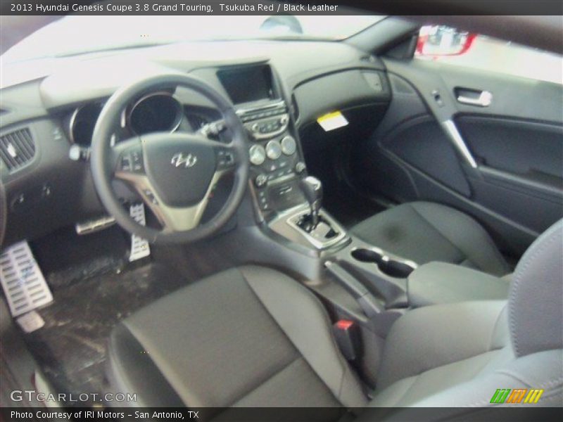 Tsukuba Red / Black Leather 2013 Hyundai Genesis Coupe 3.8 Grand Touring