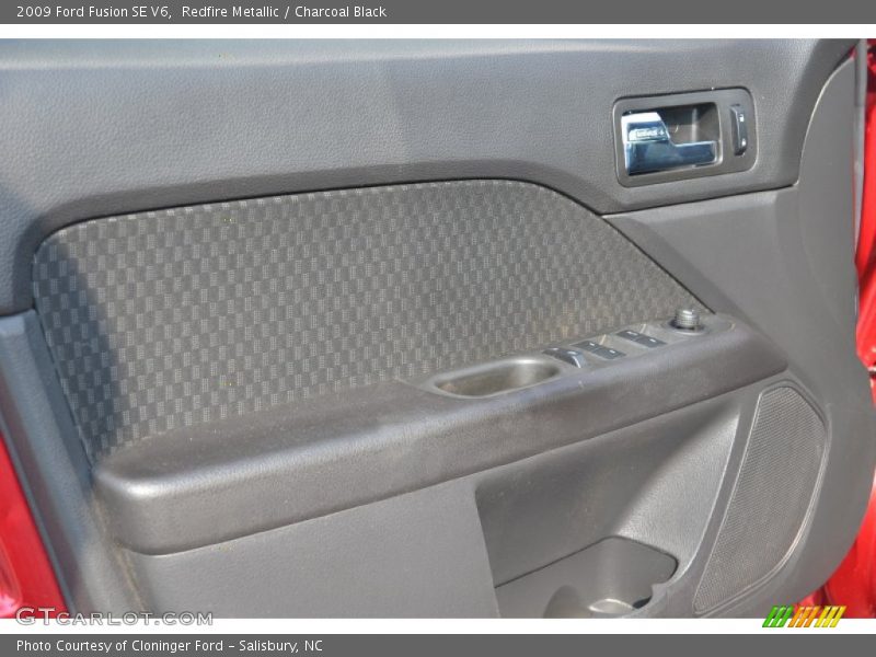 Redfire Metallic / Charcoal Black 2009 Ford Fusion SE V6