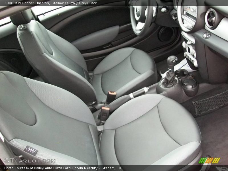Mellow Yellow / Grey/Black 2008 Mini Cooper Hardtop
