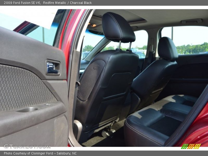 Redfire Metallic / Charcoal Black 2009 Ford Fusion SE V6