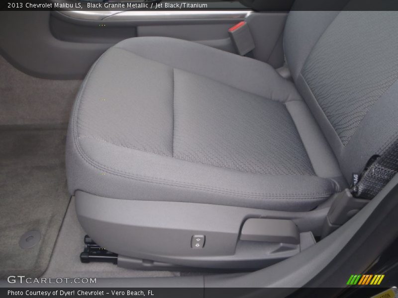 Black Granite Metallic / Jet Black/Titanium 2013 Chevrolet Malibu LS