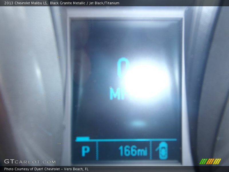 Black Granite Metallic / Jet Black/Titanium 2013 Chevrolet Malibu LS