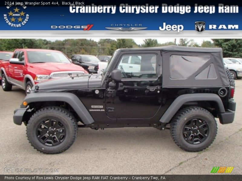 Black / Black 2014 Jeep Wrangler Sport 4x4