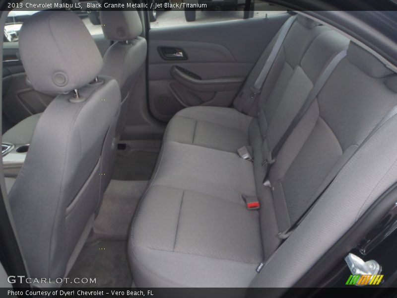 Black Granite Metallic / Jet Black/Titanium 2013 Chevrolet Malibu LS