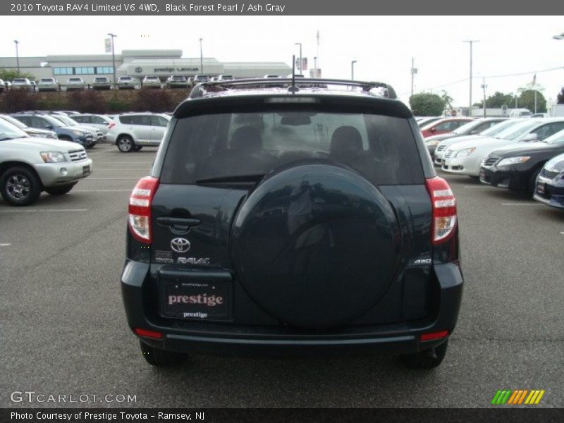 Black Forest Pearl / Ash Gray 2010 Toyota RAV4 Limited V6 4WD