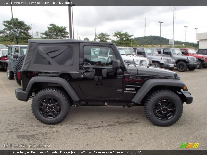 Black / Black 2014 Jeep Wrangler Sport 4x4