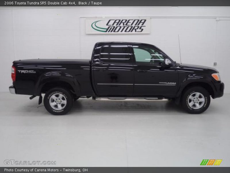 Black / Taupe 2006 Toyota Tundra SR5 Double Cab 4x4