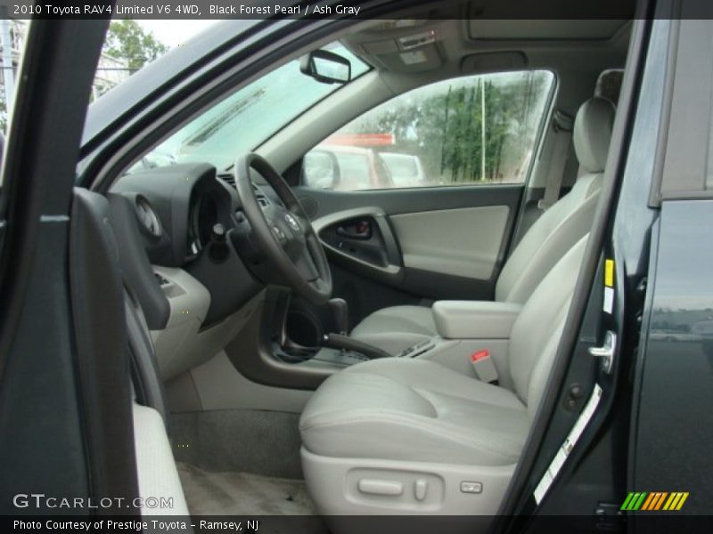 Black Forest Pearl / Ash Gray 2010 Toyota RAV4 Limited V6 4WD