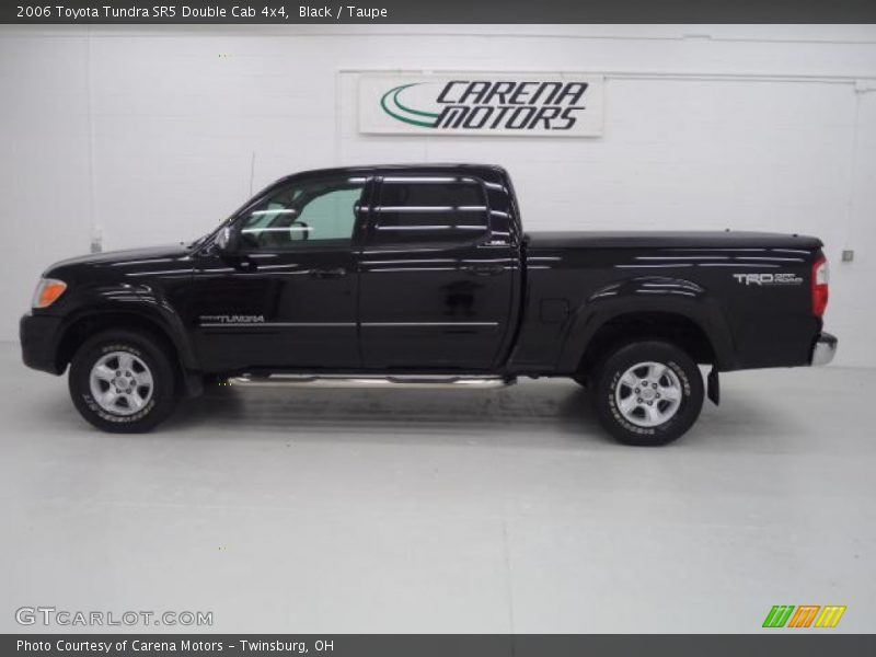 Black / Taupe 2006 Toyota Tundra SR5 Double Cab 4x4
