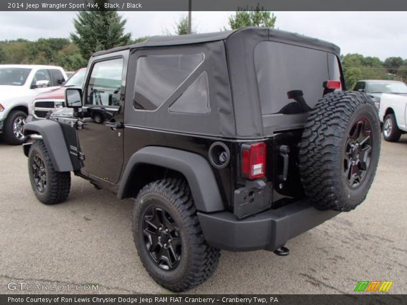 Black / Black 2014 Jeep Wrangler Sport 4x4